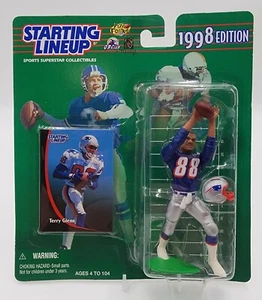 1998 Starting Lineup Terry Glenn New England Patriots Kenner SLU Sports Figure 2 - Picture 1 of 2