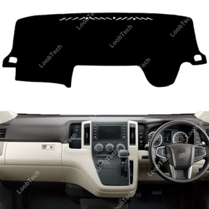 For Toyota Hiace 2019-2020 Anti-UV Dash Mat Sunshade Carpet Dash Board Pad Cover - Picture 1 of 9