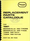 Parts Catalogue 750 All Mkts 1981