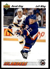 1991-92 Upper Deck Derek King New York Islanders #382