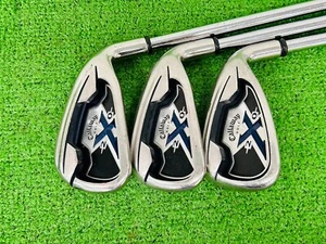 Callaway X20 Iron 5.6.8.9+AW RH Ns Pro 950GH Stiff Flex Steel Shaft G10642 - Picture 1 of 9