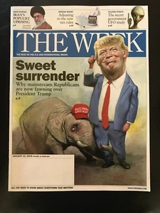 The Week magazine January 12, 2018 Trump MAGAZINE - Picture 1 of 2