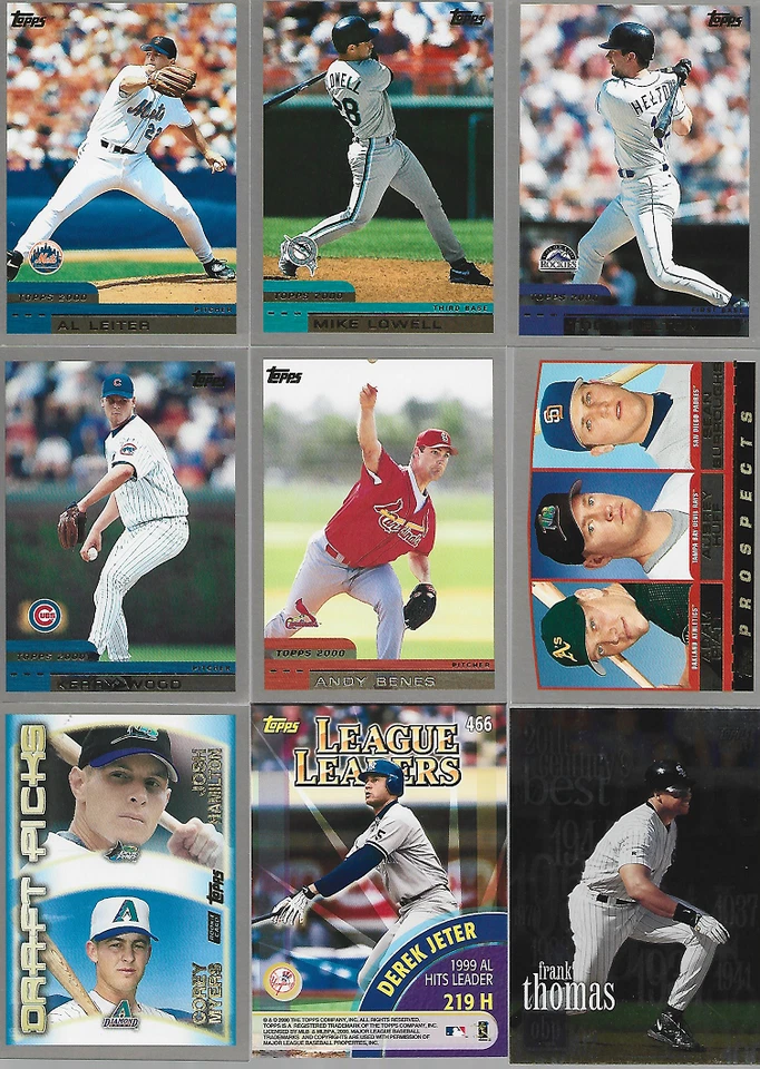 2000 TOPPS SINGLES & RC'S #280 THRU #479***YOU PICK*** - Image 1 of 1