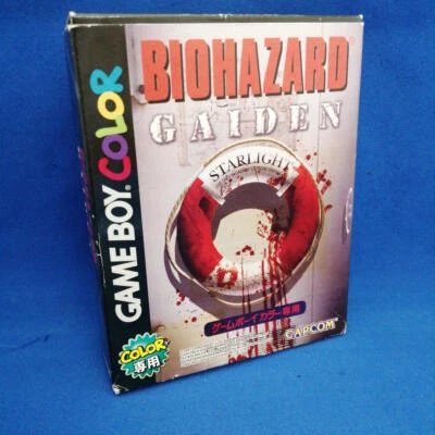 CAPCOM Game Boy Color Software/BIOHAZARD GAIDEN release date March 2002 w/box JP - Image 1 of 4