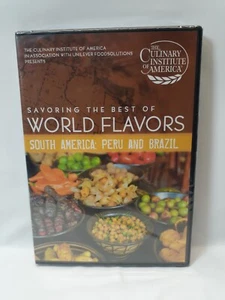 Culinary Institute Savoring the Best of World Flavors South America DVD - New - Picture 1 of 2