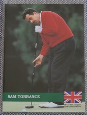 SAM TORRANCE 1992 Pro Set PGA European EuroPro Tour Golf Card #E5 RARE INSERT