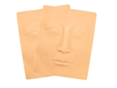 C2C Professional 3D Silicone Face for Makeup Practice - Nose, Lips, and Tattoo
