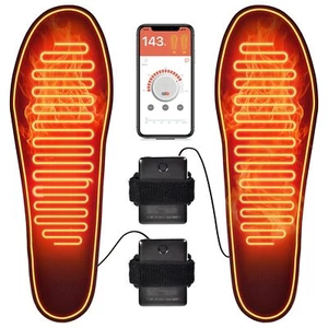 Heated Insoles Rechargeable Foot Warmer with 5000 mAh Battery4 Heat Settings ... - Picture 1 of 8