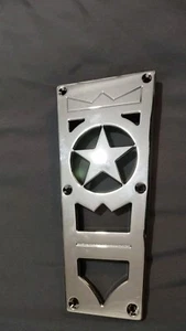 Awesome Tailpiece in chrome Guitar Flat Mount - Picture 1 of 8