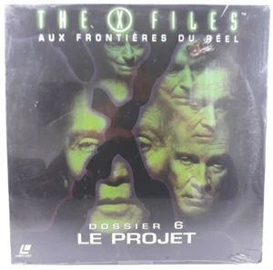 LaserDisc The X-Files Aux Frontières du Real Ordner 6 Das Projekt PAL Fr Sehr guter Zustand Neu - Bild 1 von 2