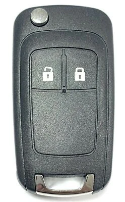 RFC 2 button flip key case for Vauxhall Astra J remote fob 2009 - 2015 Opel - Image 1 of 4
