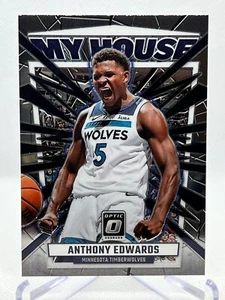 ANTHONY EDWARDS 2023-24 Panini Donruss Optic Basketball #9 My House Insert - Picture 1 of 2
