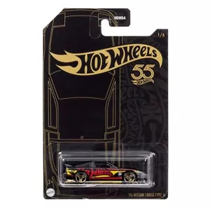 Hot Wheels Pearl & Chrome '96 Nissan 180SX Type X 1:64 Metal Diecast Car Model - Picture 1 of 1