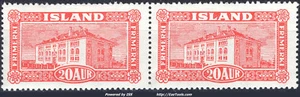 ISLANDE PAIRE N° 117 NEUF ** SANS CHARNIERE A VOIR - Picture 1 of 2
