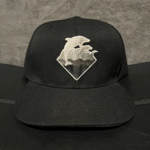 PINK DOLPHIN Classic Diamond Logo Snapback Hat / Adjustable - Picture 1 of 4