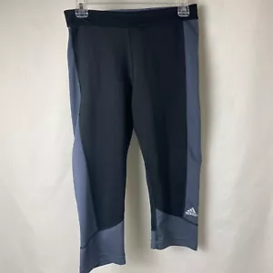 Pantaloni Adidas Donna Climalite Techfit Corsa Yoga Compressione Capri Med W26-29" - Foto 1 di 8
