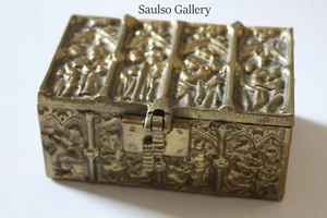 Vintage brass Reliquary prominent estate collection   - Picture 1 of 7