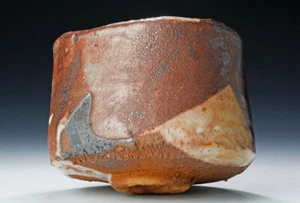 Handgetöpferte Japanische Teeschale Chawan Shibayama Riiya Japan tea bowl 3935 - Bild 1 von 9