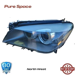 BMW 7 SERIES F01 F02 FRONT LEFT PASSENGER SIDE XENON HEADLIGHT COMPLETE 7182139 - Picture 1 of 19