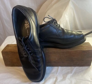 Herren SAS Ambassador schwarz Leder Schnürschuhe - Schuhe für Komfort - Größe 8 WW (weit) - Bild 1 von 11