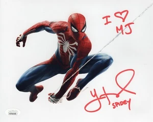 Yuri Lowenthal autographed inscribed 8x10 photo Spider-Man JSA COA Peter Parker - Picture 1 of 2