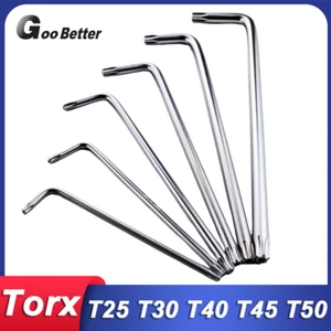T25 T30 T40 T45 T50 Torx Key Security Anti Tamper Allen Star Keys Hollow Wrench - Picture 1 of 9
