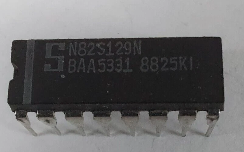 N82S129N  DIP 16  PROM original SIGNETICS - Photo 1/1