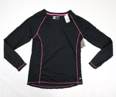 Camisa RBX Para Mujer Grande (L) X-DRI Negra Rendimiento Atlético Delgada Manga Larga Foto 1 de 4