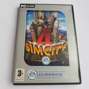 Sim City 4 PC Video Game CD-ROM Windows Game PAL 2 Discs 2004 EA inserts - Picture 1 of 15