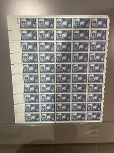 US 1955 8c SN 1066 Sheet of 50 MNH P# UL 25128 Rotary International - Picture 1 of 2