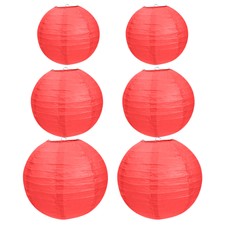 12PCS 8/10/12" Chinese Paper Lantern Decoration Party Event Festival Supplies