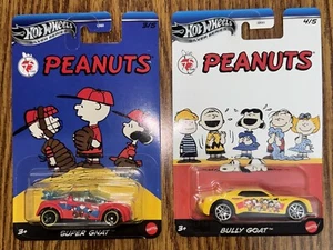 Hot Wheels Peanuts Snoopy 75 Jahre Super Gnat Bully Goat Silver Serie Mattel - Bild 1 von 4
