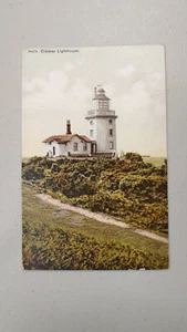 Cromer Lighthouse - Norfolk - England - Lithograph PC - Posted - 1908 - GC - Picture 1 of 2