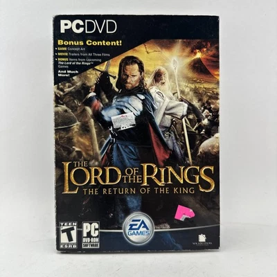 Lord Of The Rings: The Return Of The King - US Big DVD Box Edition PC NEW SEALED - Image 1 of 4