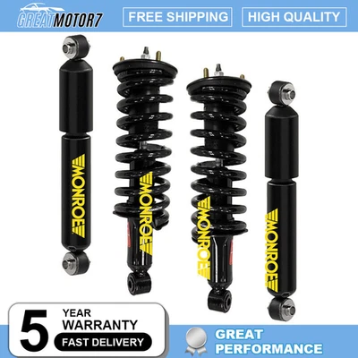 Apoio de suspensão dianteiro Monroe OE e amortecedor traseiro para 2005-2012 Nissan Pathfinder Lifetime War - Imagem 1 de 4