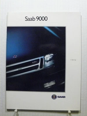 Folleto de ventas de concesionarios SAAB 9000 1992 9000 CD turbo Foto 1 de 4
