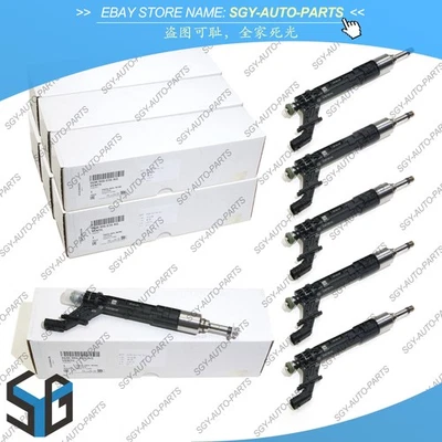 6x Inyectores de combustible OE para Audi RS4 RS5 8W B9 Porsche Cayenne Macan GTS 2.9 TFSI Foto 1 de 4