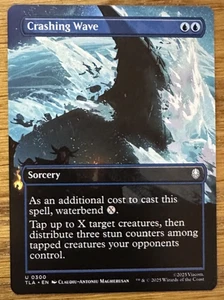 MTG Avatar: The Last Airbender, Crashing Wave - Borderless - Picture 1 of 1