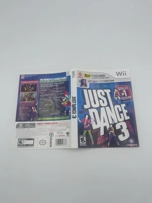 Just Dance 3 (Nintendo Wii, 2011) Best Buy Exclusive Cover Art Only - No Game - Image 1 of 4