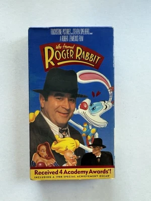 Who Framed Roger Rabbit (VHS, 1988) Pre-owned Animated Comedy *Buy 2 Get 1 Free* - Image 1 of 3