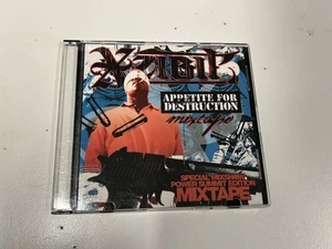 RARE XZIBIT APPETITE FOR DESTRUCTION MIXTAPE 2004 PROMO WEST COAST HIP HOP MIXCD - Imagen 1 de 2