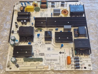 SHARP 50" LED SMART TV (50BL3KA)  POWER SUPPLY BOARD  LC-50UK7253KF PW-188W2.711 - Image 1 of 3