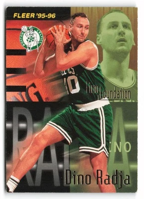 Fleer #321 1995-96 Dino Radja Boston Celtics Foto 1 de 2