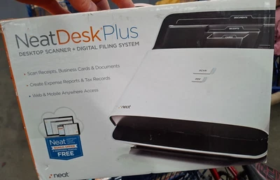 Neat Company NeatDesk Plus with power supply and usb TESTED WORKS SHIPS FAST - Image 1 of 4