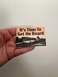 Autobus vintage CAT Capital Area Transit pulsante è ora di salire a bordo Harrisburg HTF  - Foto 1 di 2