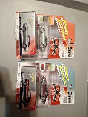 JOHNNY LIGHTNING STORAGE TIN 1967 PONTIAC FIREBIRD ( LOT OF 2 ) A & B VERSION - Image 1 of 4