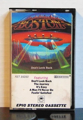 Boston - Don't Look Back - 1978 Epic Stereo FET 35050 Cassette Album - Image 1 of 4