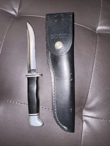 Vintage 1973-1985 Buck USA 105 Pathfinder Knife With Sheath EUC - Picture 1 of 15