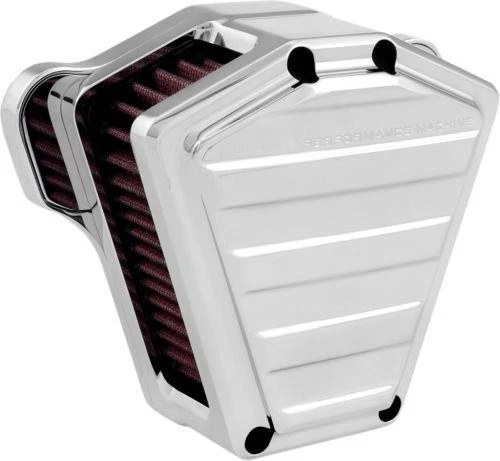 Purificadores de aire Performance Machine Drive cromados #0206-2116-CH Harley Davidson Foto 1 de 1