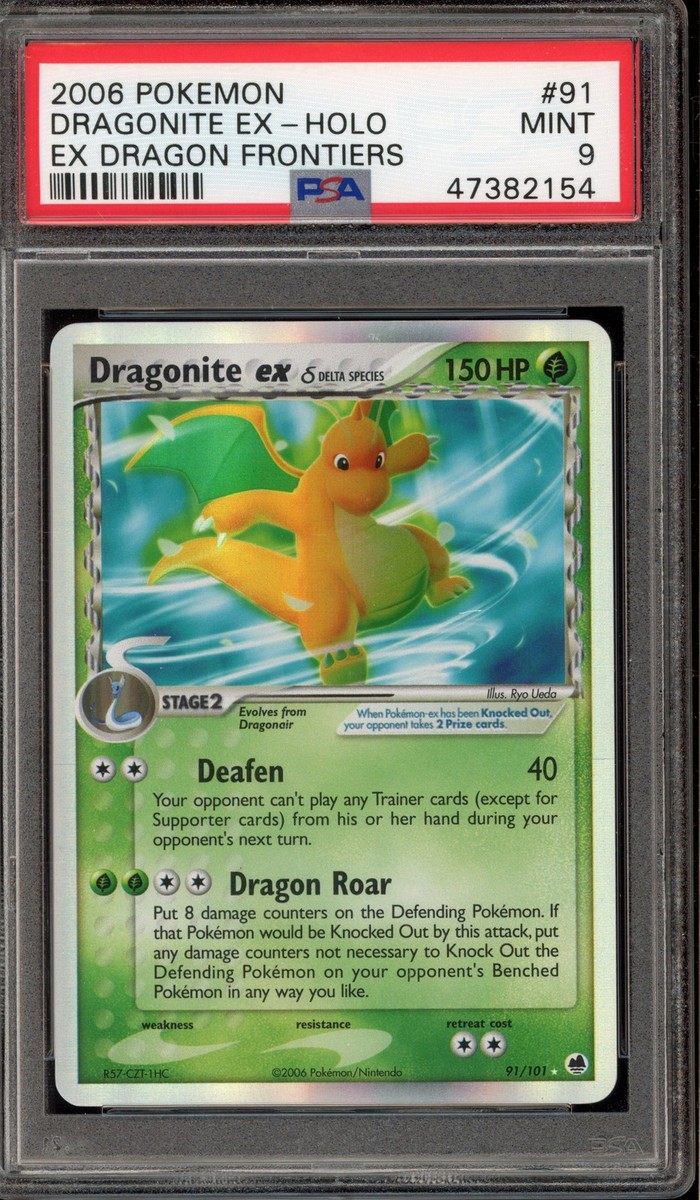 Pokémon TCG EX Dragon Frontiers Individual Collectible Card Pokémon TCG EX Dragon Frontiers Individual Collectible Card